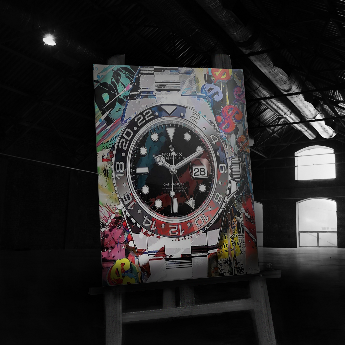 Rolex in Pop-Art